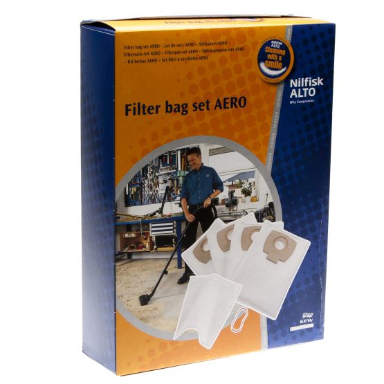 Nilfisk filterpose sett aero støvposer