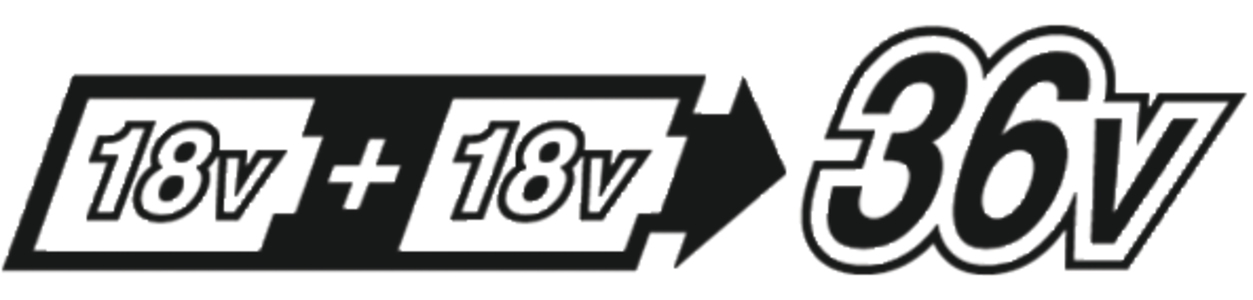 2X18V® 36V DC motor drive system